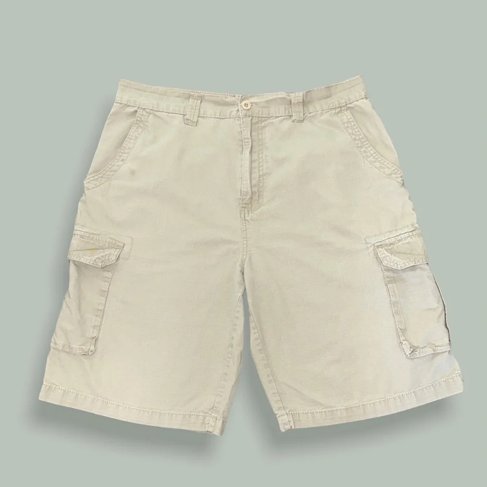 Beverly Hill Polo Club men’s khaki cargo shorts - Picture 12 of 14